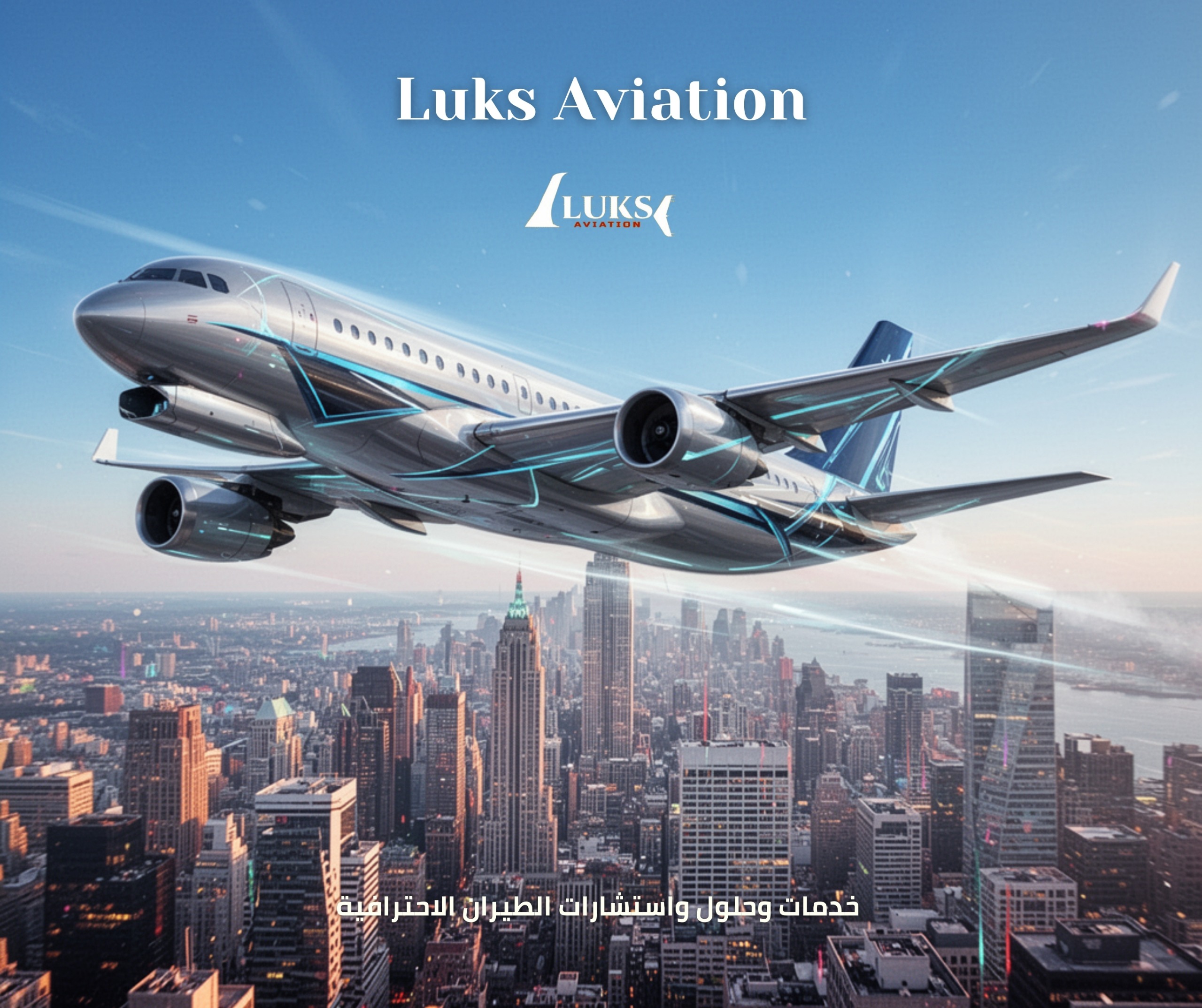 LUKS Aviation | خدمات واستشارات طيران احترافية