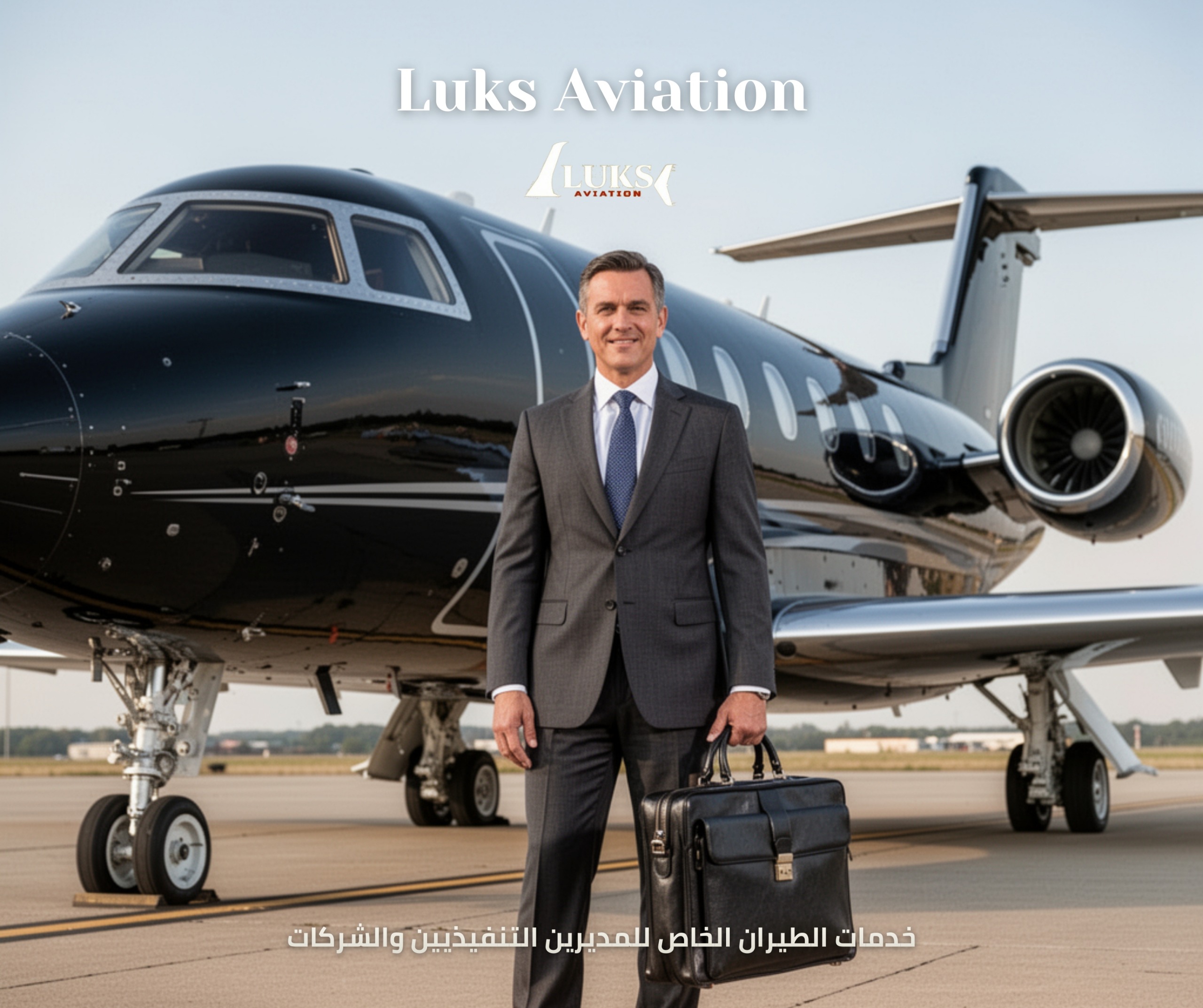 خدمات الطيران الخاص للمديرين التنفيذيين والشركات