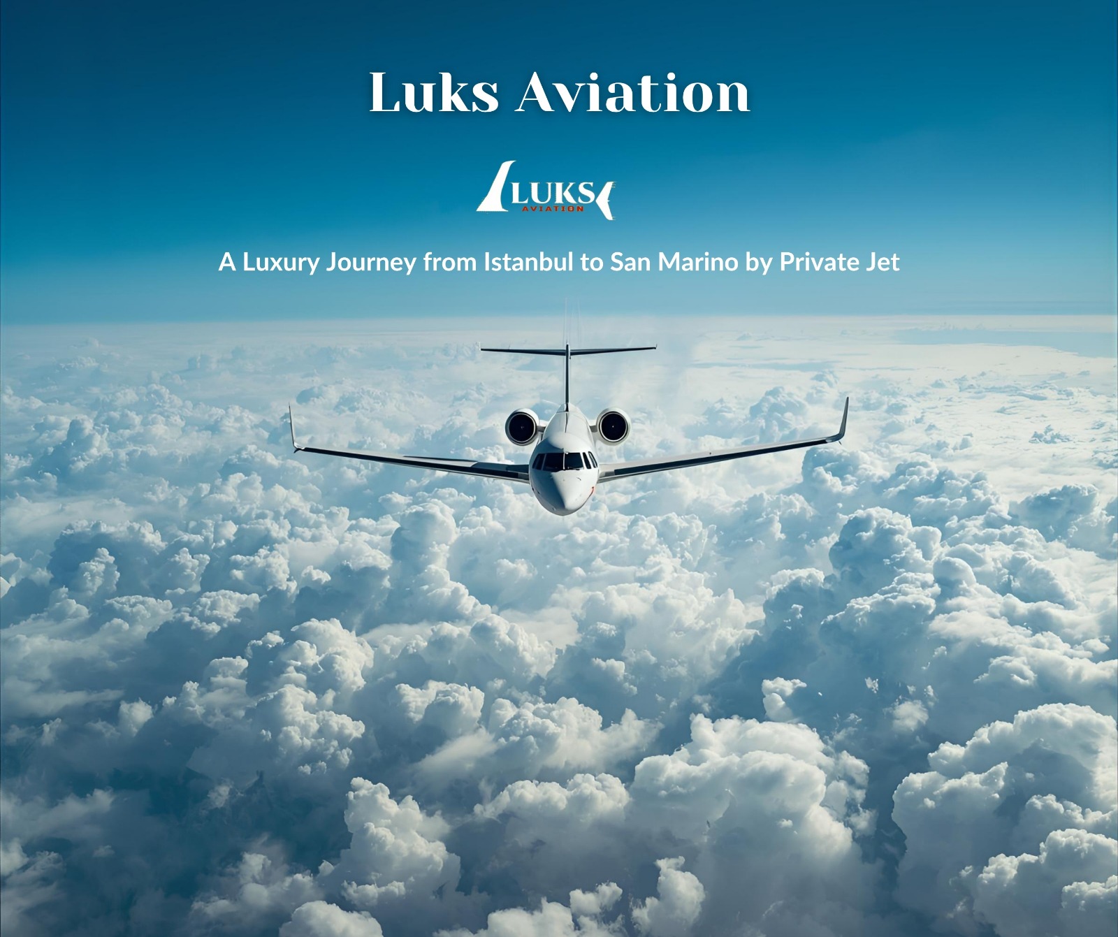 A Luxurious Private Jet Journey from Istanbul to San Marino