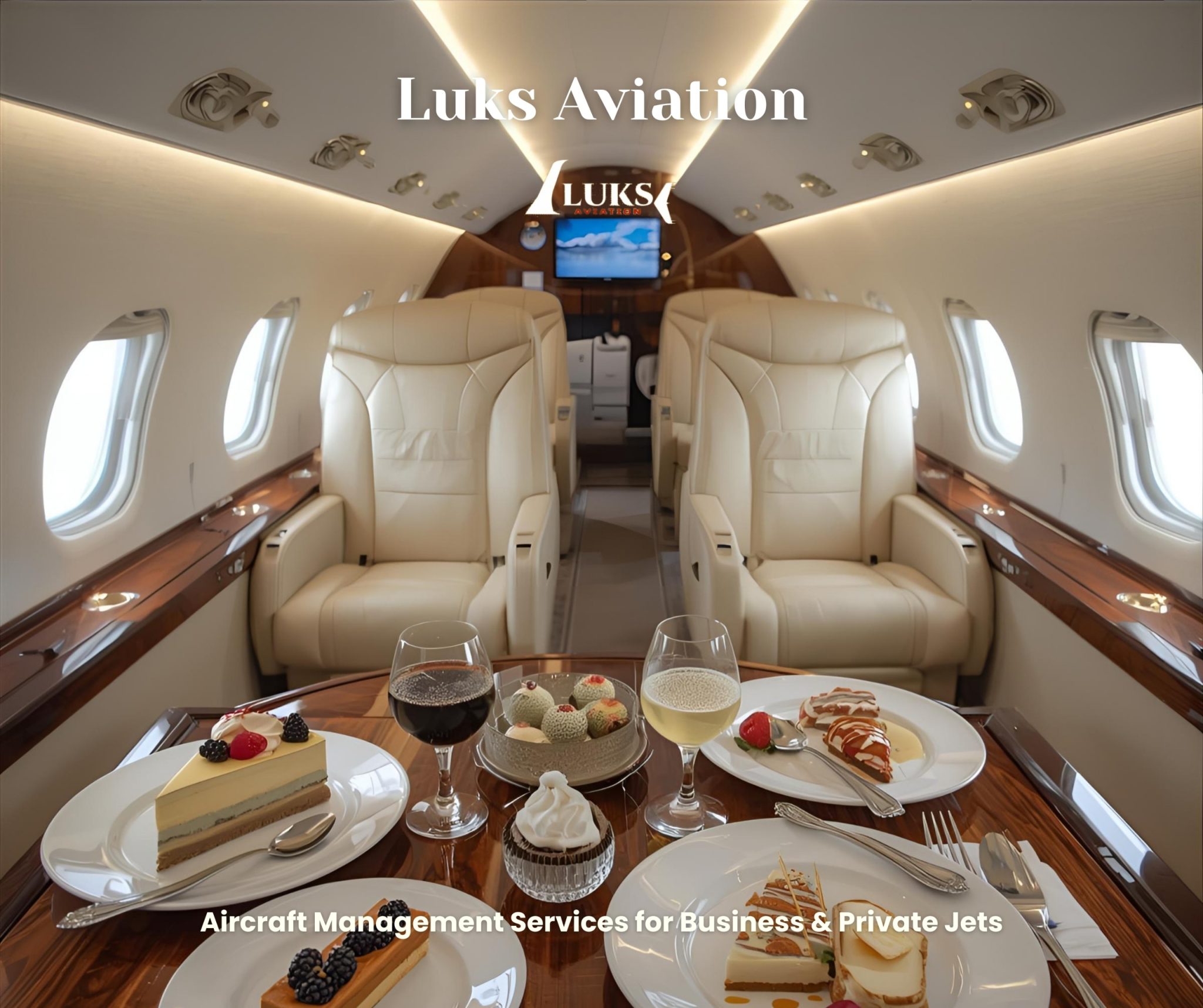 vip catering services for private jets & corporates... Aircraft Management Services for Business & Private Jets - Luks Aviation