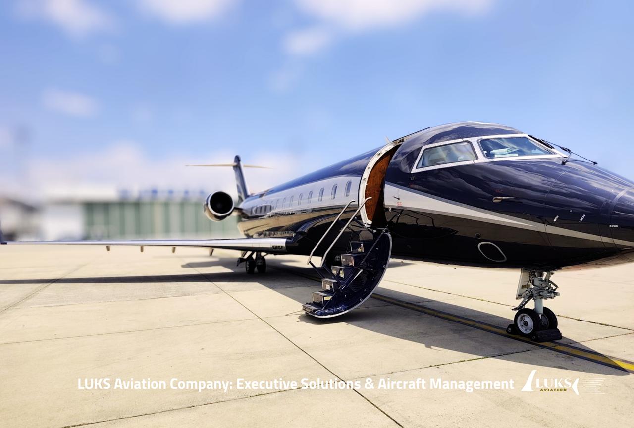 Private jet charter LUKS Aviation